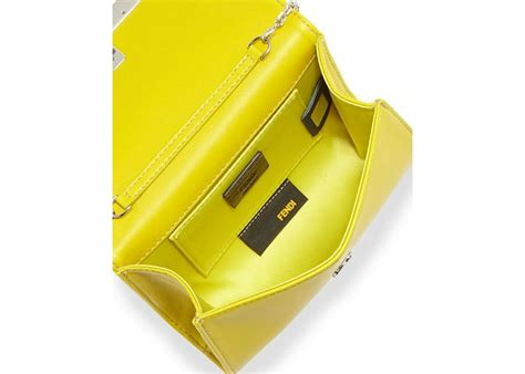 fendi mini rush clutch|Fendi Rush Clutch Fendi Logo Bar Mini Yellow .